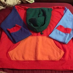 MULTICOLOR HOODIE(reposh)